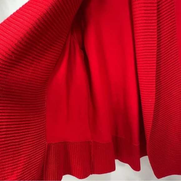 Premise Vibrant Red Open Cardigan - Picture 5 of 16